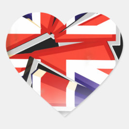 Brexit Herz-Aufkleber