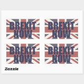 Brexit jetzt Stickers (Blatt)