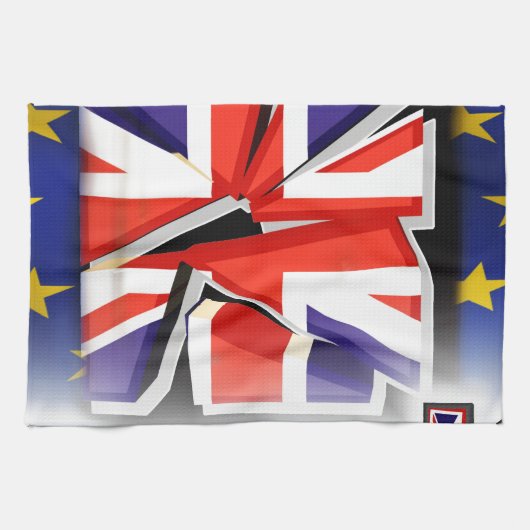Brexit Küchentuch (Horizontal)