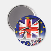Brexit Magnet (Vorderseite/Rückseite)
