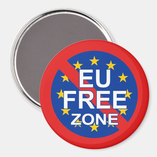 Brexit Magnet (Vorderseite/Rückseite)