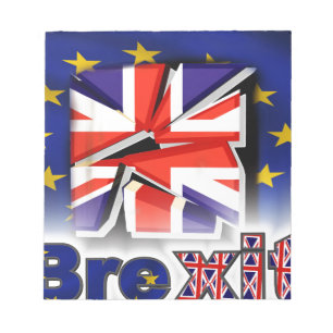 Brexit Notizblock
