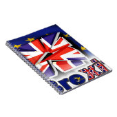 Brexit Notizblock (Rechte Seite)