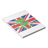 Brexit Notizblock (angewinkelt)