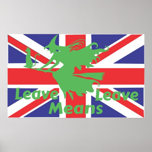 Brexit Poster (Vorne)
