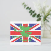 Brexit Postkarte (Stehend Vorderseite)