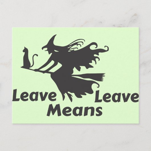 Brexit Postkarte (Vorderseite)