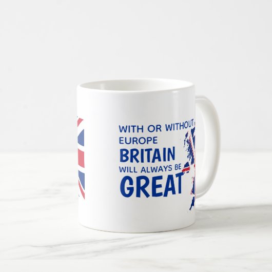 BREXIT Referendum in Großbritannien Kaffeetasse (VorderseiteRechts)