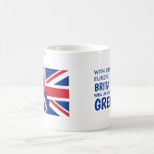 BREXIT Referendum in Großbritannien Kaffeetasse (Mittel)