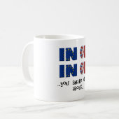 Brexit-Schlupfschlüssel Kaffeetasse (Vorderseite Links)