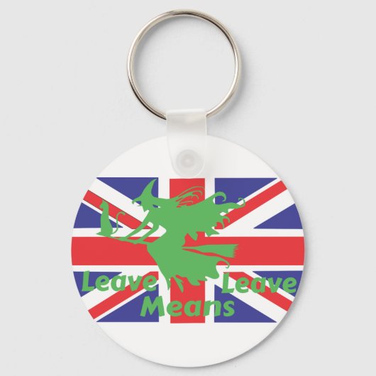 Brexit Schlüsselanhänger (Vorderseite)