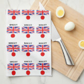 Brexit - so traurig geschirrtuch (Viertel Falte)