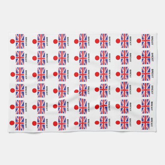Brexit - so traurig geschirrtuch (Horizontal)
