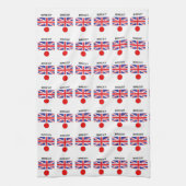 Brexit - so traurig geschirrtuch (Vertikal)