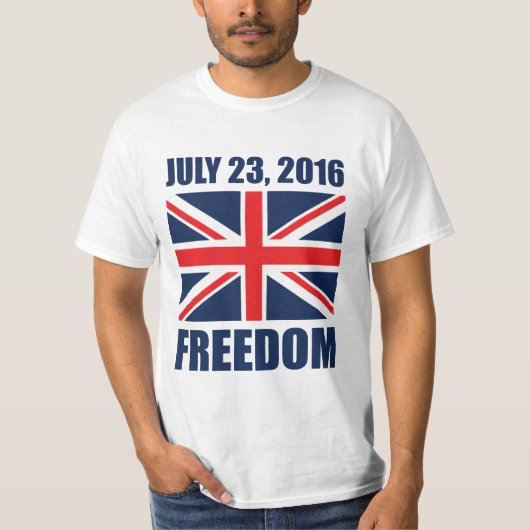 Brexit T-Shirt (Vorderseite)