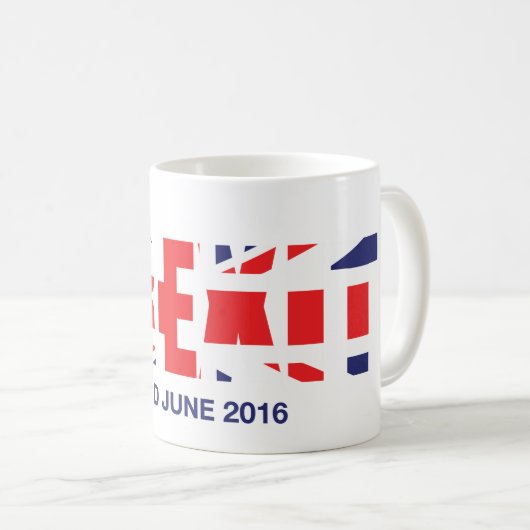 BREXIT TASSE (VorderseiteRechts)