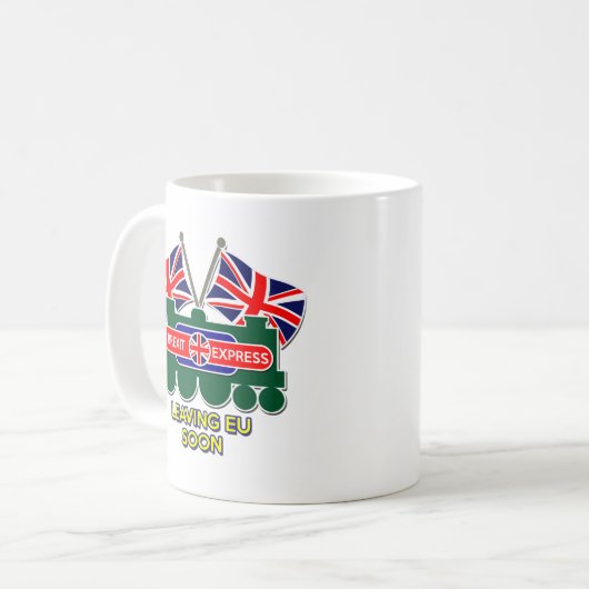Brexit-Tasse Kaffeetasse (Vorderseite Links)