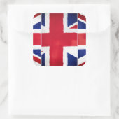 Brexit UK Quadratischer Aufkleber (Tasche)