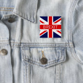 BREXIT UNION JACK - HOCHWERTIGES BILD BUTTON (Beispiel)