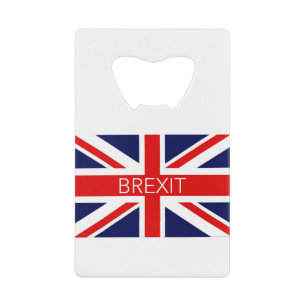 BREXIT UNION JACK - HOCHWERTIGES BILD GELDBEUTEL FLASCHENÖFFNER