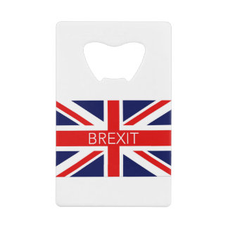 BREXIT UNION JACK - HOCHWERTIGES BILD GELDBEUTEL FLASCHENÖFFNER