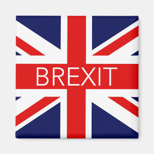 BREXIT UNION JACK - HOCHWERTIGES BILD MAGNET