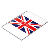 BREXIT UNION JACK - HOCHWERTIGES BILD NOTIZBLOCK (Linke Seite)