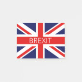 BREXIT UNION JACK - HOCHWERTIGES BILD POST-IT KLEBEZETTEL (Vorderseite)