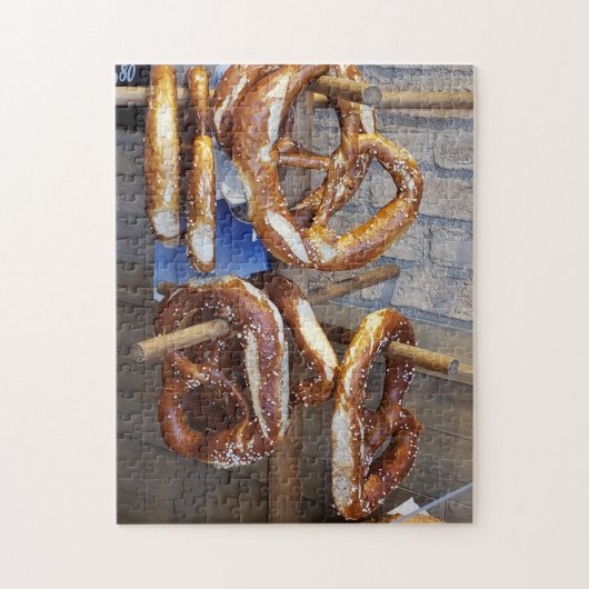 Brezel, bitte! Puzzle, 28 cm x 36 cm, 252 Teile Puzzle (Vertikal)