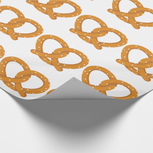 Brezel Geschenkpapier (Ecke)