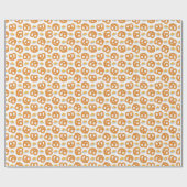 Brezel- & Käse-Geschenkpapier Geschenkpapier (Flach)