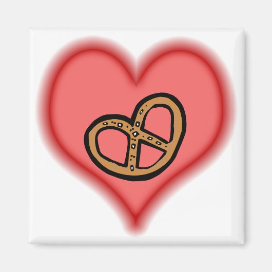 Brezel Magnet (Vorne)