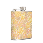 Brezel-Muster Flachmann (Rechts)