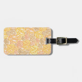 Brezel-Muster Gepäckanhänger (Vorderseite horizontal)