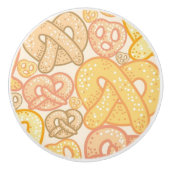 Brezel-Muster Keramikknauf (Vorderseite)