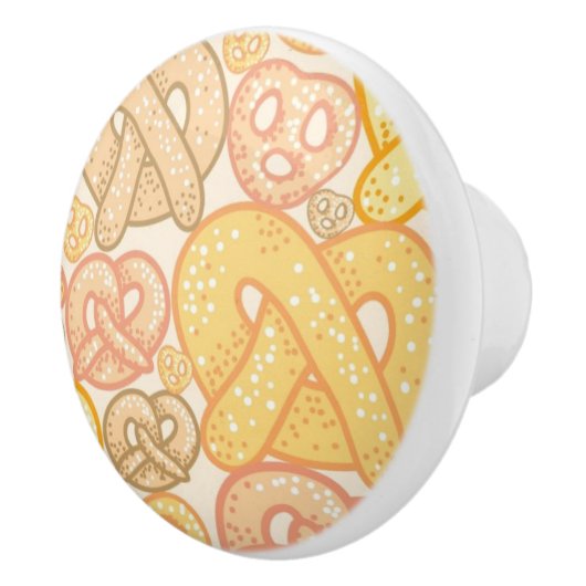 Brezel-Muster Keramikknauf (Rechts)