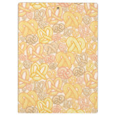 Brezel-Muster Klemmbrett (Rückseite)