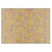 Brezel-Muster Schneidebrett (Vorderseite)