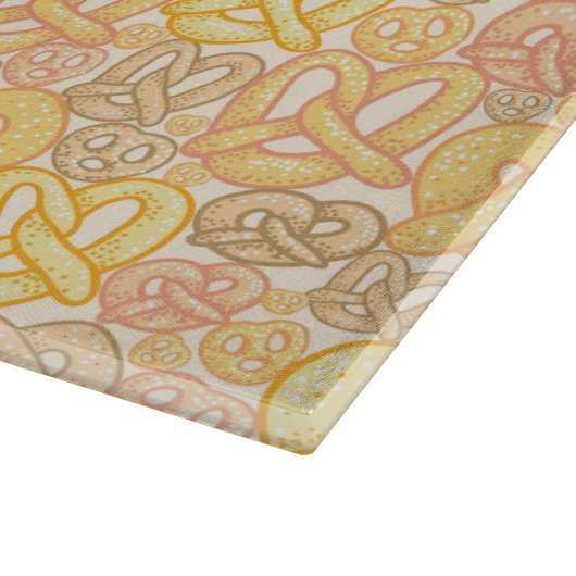 Brezel-Muster Schneidebrett (Ecke)