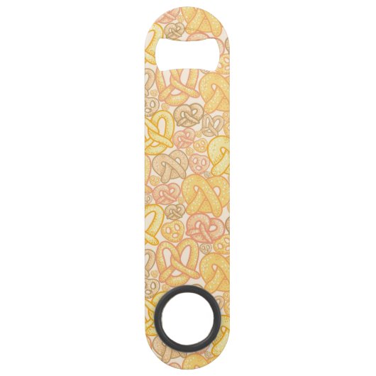 Brezel-Muster Speedflaschenöffner (Vorderseite)