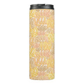 Brezel-Muster Thermosbecher (Rückseite)