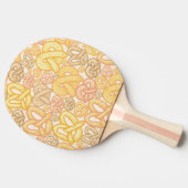 Brezel-Muster Tischtennis Schläger (Seitenansicht)