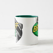 BRFFFF Logo-Tasse Zweifarbige Tasse (Mittel)