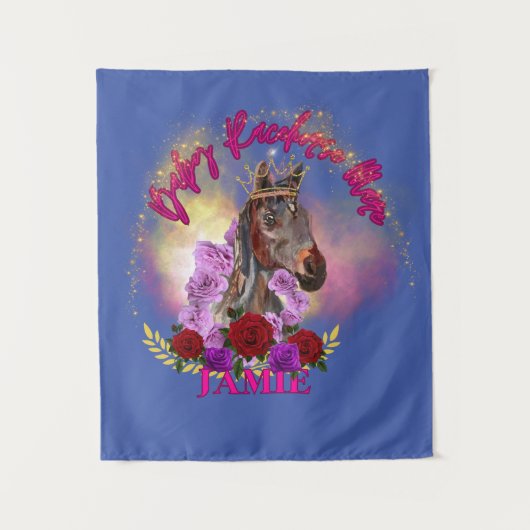 BRHM Glitzer Wandteppich (Vorderseite)