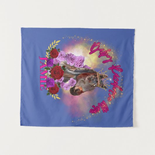 BRHM Glitzer Wandteppich (Vorderseite (Horizontal))