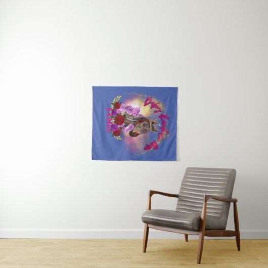 BRHM Glitzer Wandteppich (Beispiel (Horizontal))