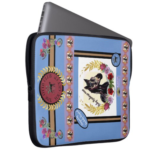 Brhm Otto Club, schöne Babyracehorse mare desi Laptopschutzhülle (Vorne Rechts)