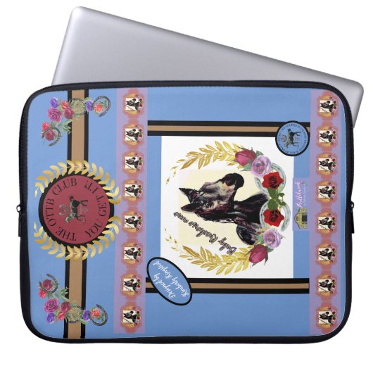 Brhm Otto Club, schöne Babyracehorse mare desi Laptopschutzhülle (Vorderseite)