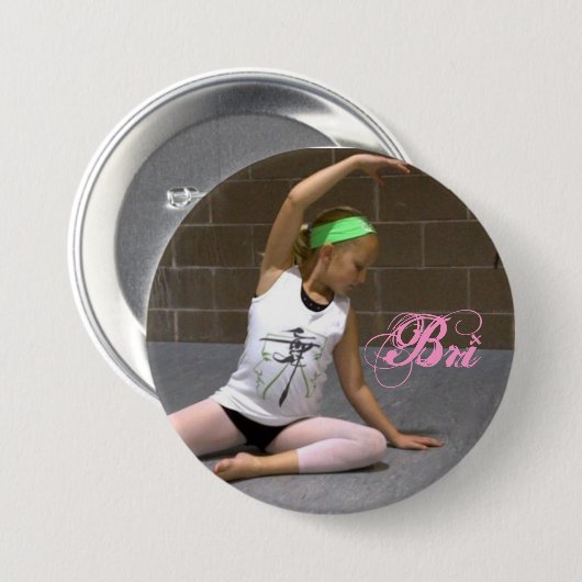 Bri Rosa Button (Vorne & Hinten)