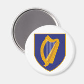 Brian-Boru-Harfe - Symbol Irlands Magnet (Vorderseite/Rückseite)